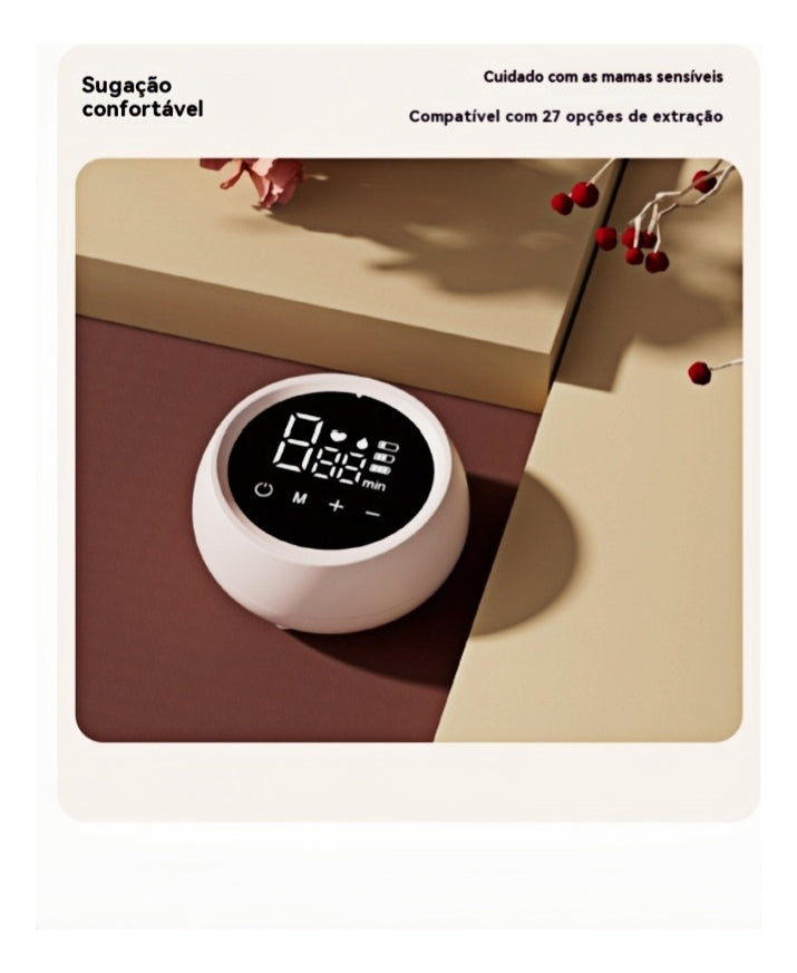 Bomba De Tirar Leite Elétrica Dupla Recarregável Silenciosa