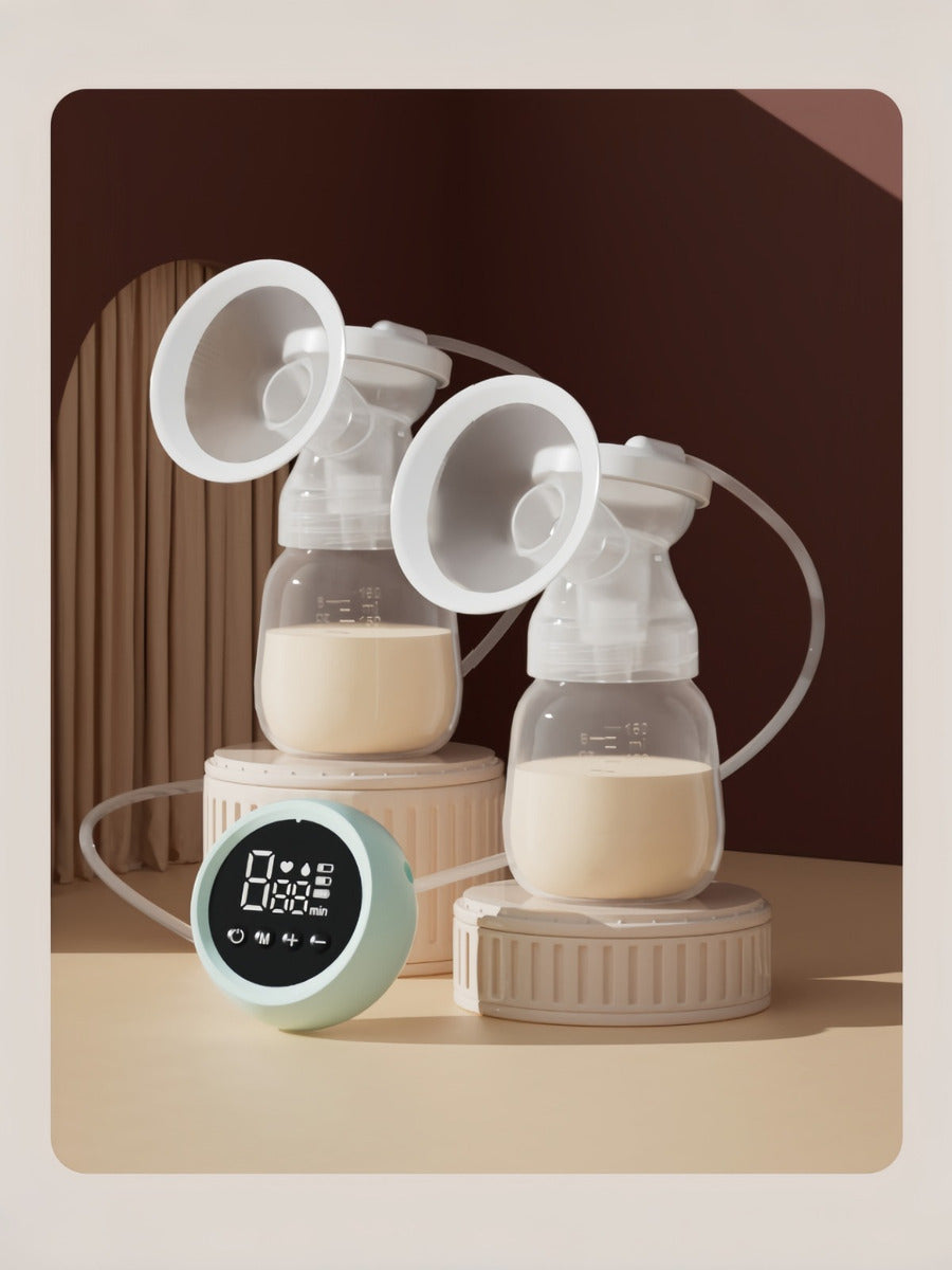 Bomba De Tirar Leite Elétrica Dupla Recarregável Silenciosa