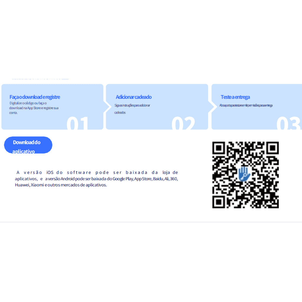 Fechadura Digital Eletronica Inteligente com Biometria, Touch e Wi-Fi - Impressão Digital Segura, Instalação Fácil