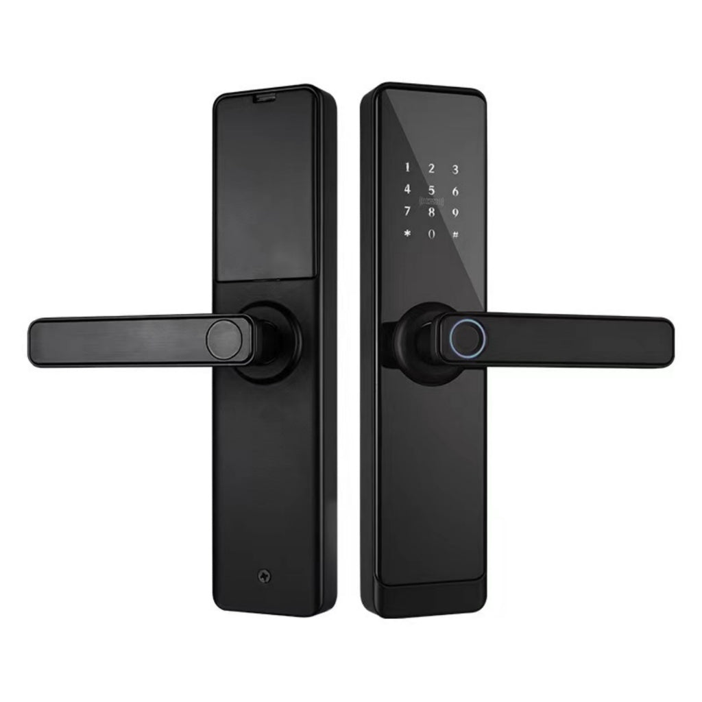 Fechadura Digital Eletronica Inteligente com Biometria, Touch e Wi-Fi - Impressão Digital Segura, Instalação Fácil