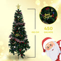 Árvore de Natal Completa com Kit de Decoração – 150 cm 450 Galhos ou 180 cm 540 Galhos