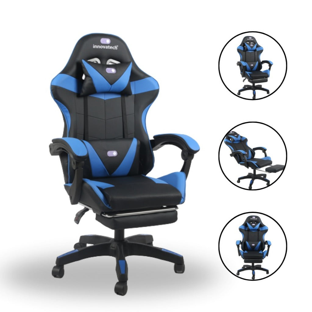Cadeira Gamer Innovatech com Estofado Luxuoso e Conforto Ergonômico