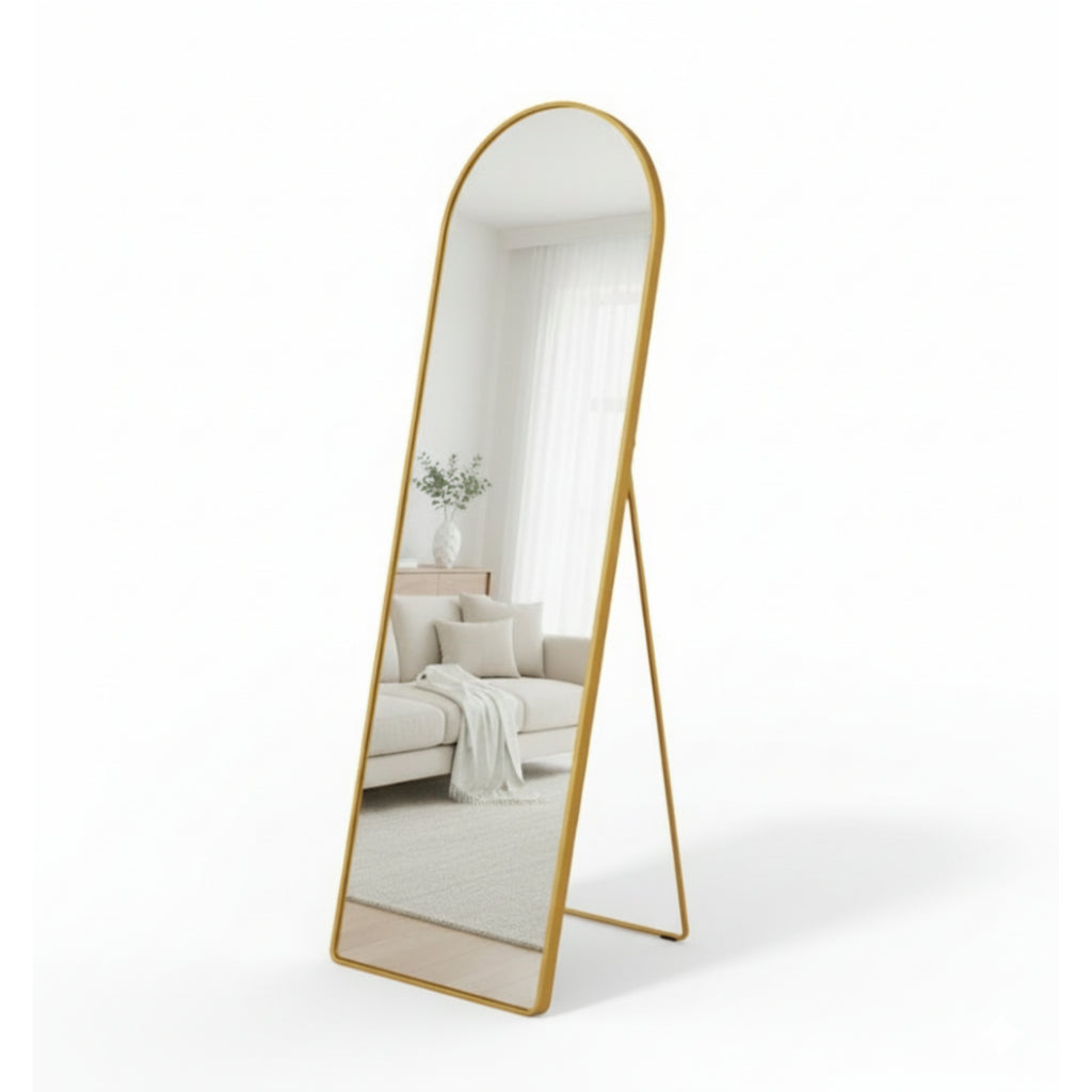 Espelho Grande 150x50 cm, Corpo Inteiro, Compacto e Sofisticado