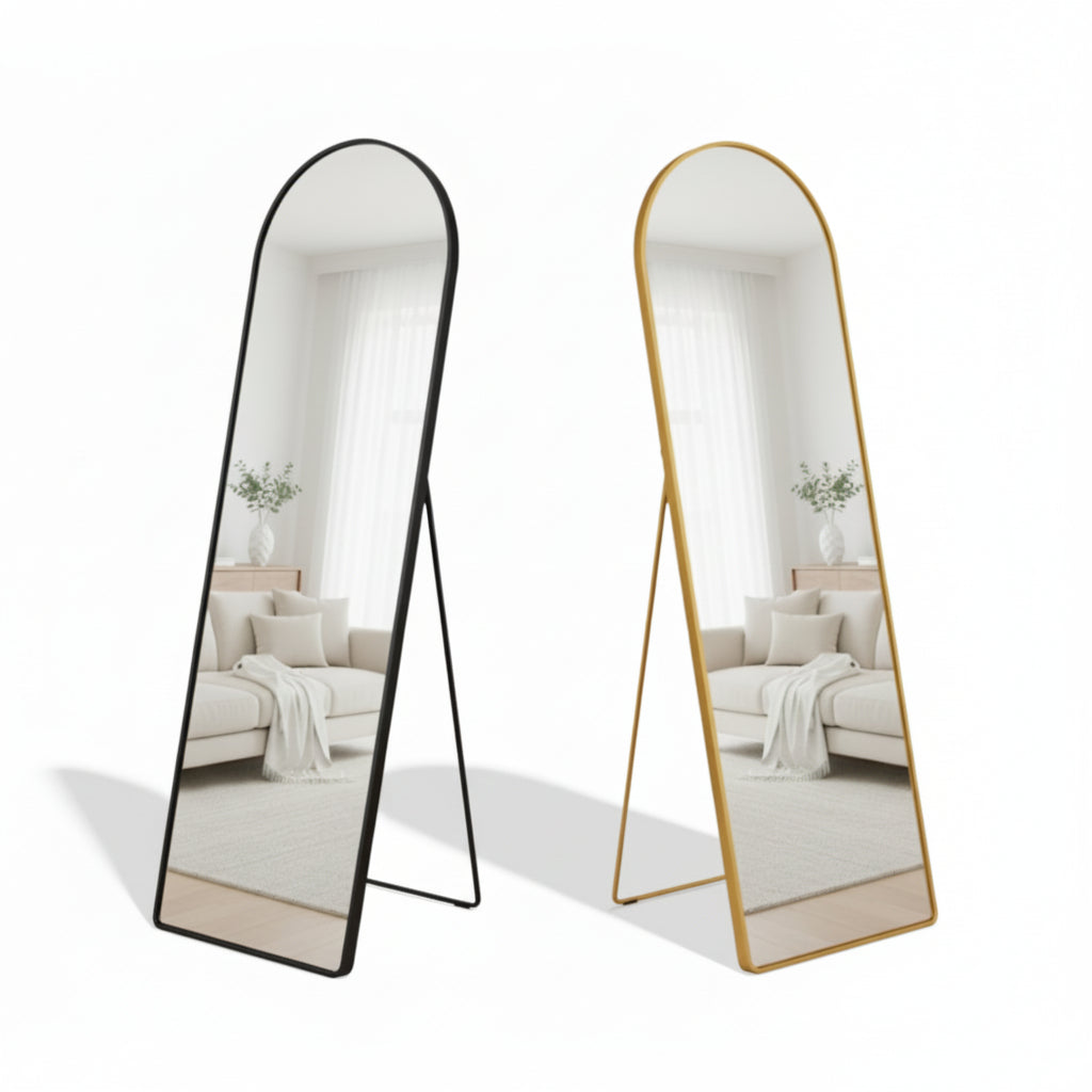 Espelho Grande 150x50 cm, Corpo Inteiro, Compacto e Sofisticado