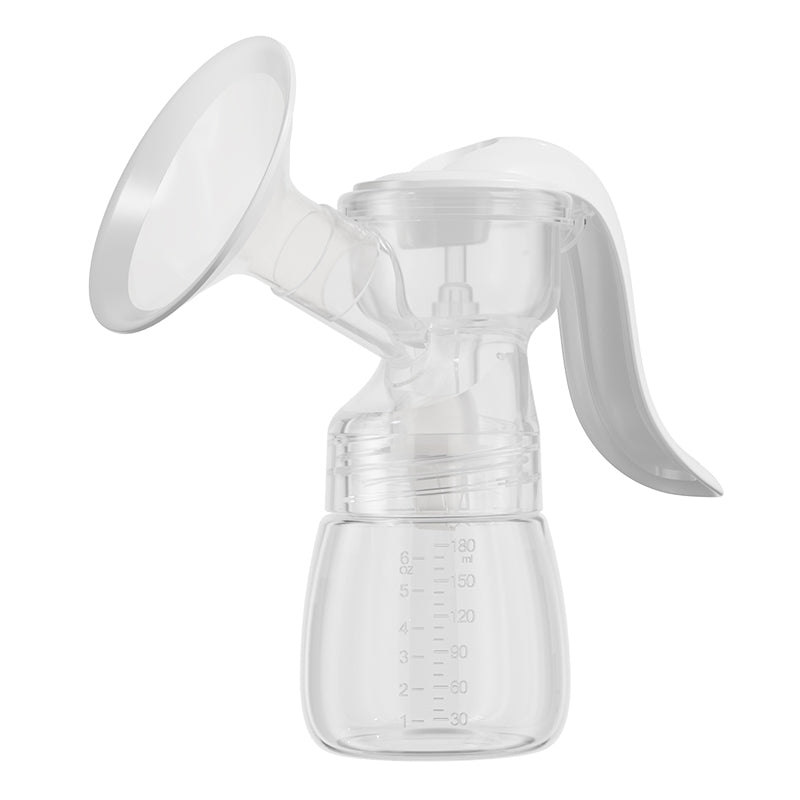 Extrator de Leite Manual com Bico de Silicone – Leve, Portátil e Completo