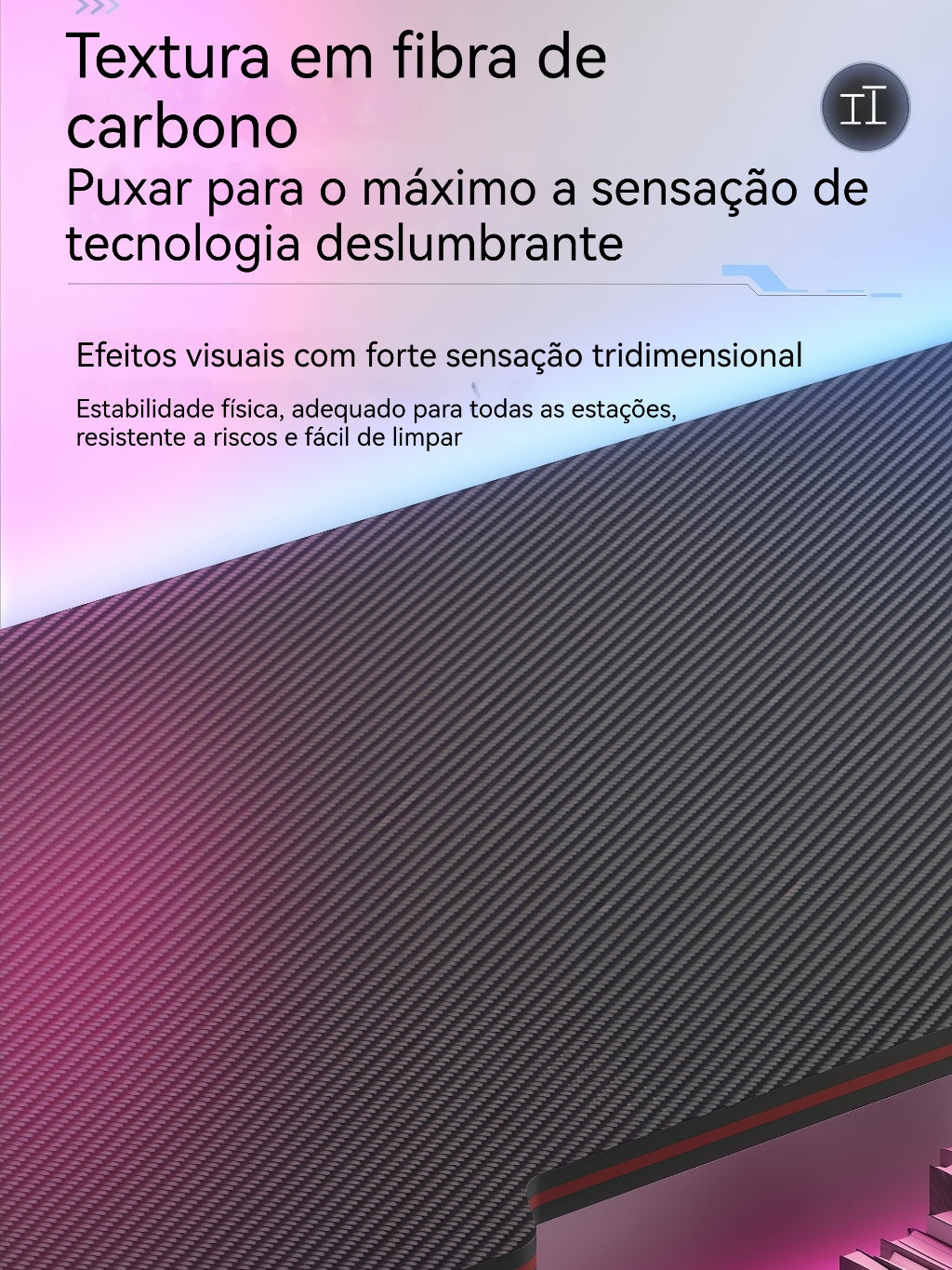 Mesa Gamer para Computador e Jogos Ideal para Estudo e Home Office com porta copos e suporte para fones de ouvido