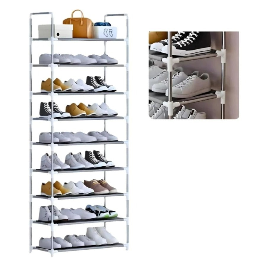 Sapateira 9 Níveis Vertical Para 27 Pares Grande Desmontável