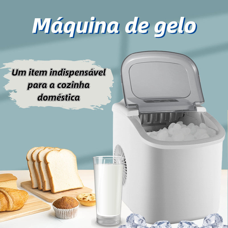 Máquina de Gelo Automática de Bancada Doméstica Pequena HZB-12_H
