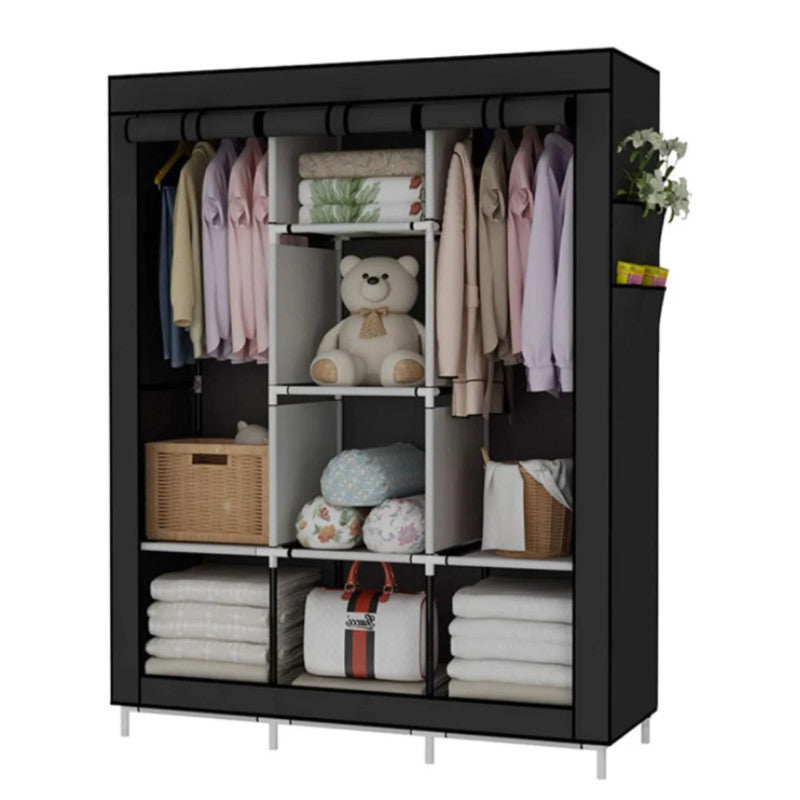 Guarda-Roupa Portátil Dobrável – Grande Capacidade para Roupas
