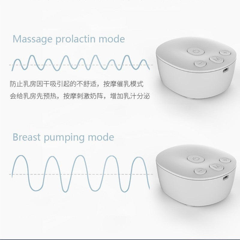 Bomba Tira-Leite Elétrica Dupla Portátil com Sucção Silenciosa