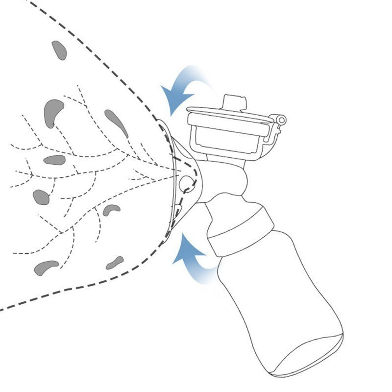 Bomba Tira-Leite Elétrica Dupla Portátil com Sucção Silenciosa