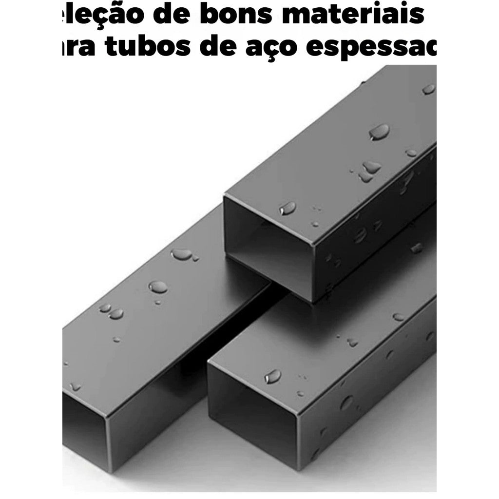 Cabideiro Arara para Chão Organizador Guarda-Roupas com Sapateira Multiuso - Portátil Economiza Espaço