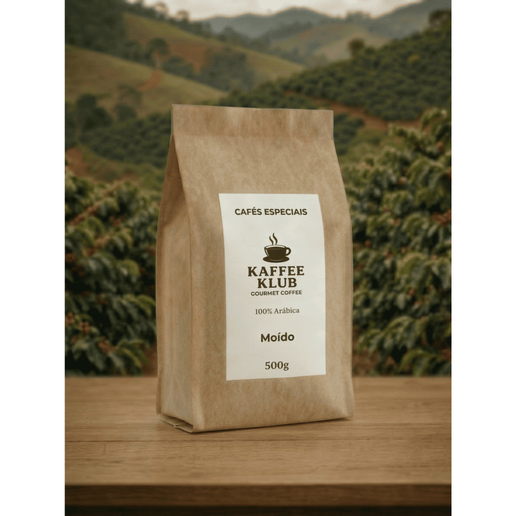 Café Especial Kafee Klub - Grãos (250g) ou Moído (500g) 100% Arábica